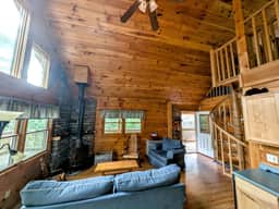 Log Cabin on Salt Water Cove
